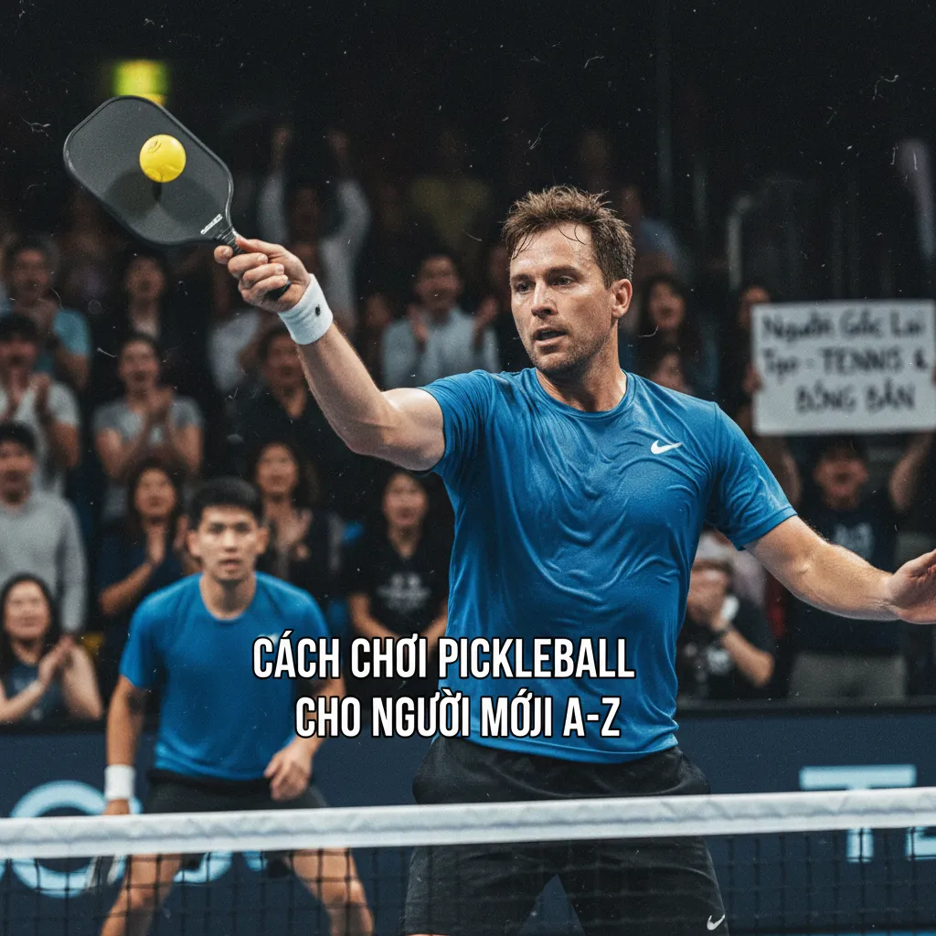 Cú đánh dink trong Pickleball.