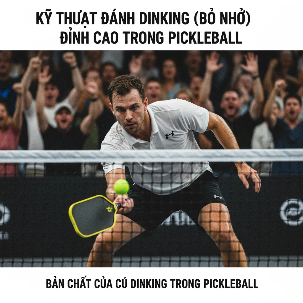 Hai người chơi thực hiện bài tập dinking đối kháng tại vạch kitchen