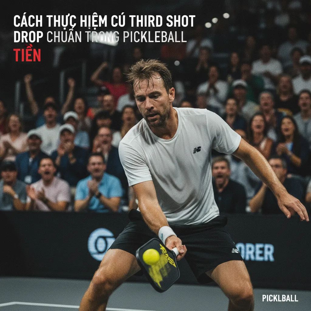Tại sao Third Shot Drop là cú đánh "tiền" trong Pickleball?