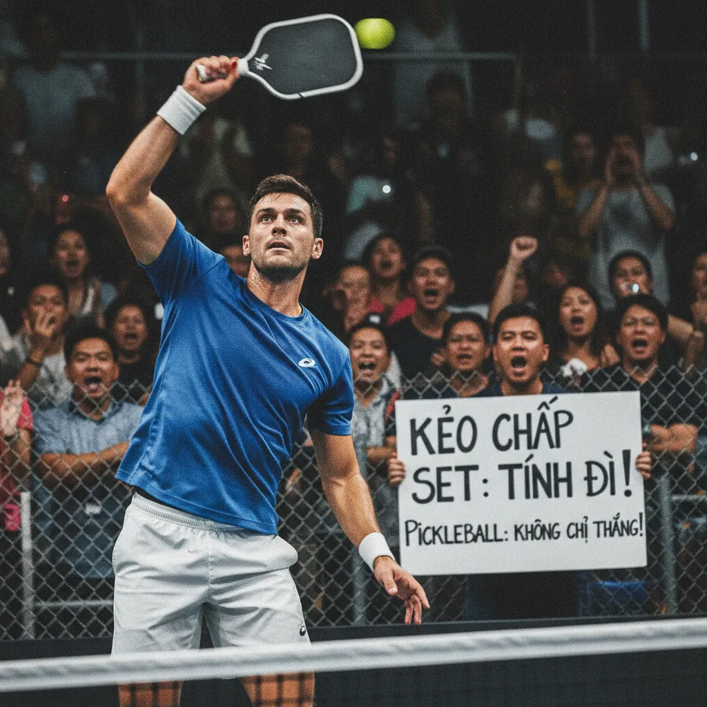 Giải mã kèo chấp set Pickleball: Không chỉ là thắng thua