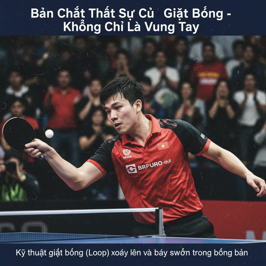 Việc lựa chọn cốt vợt và mút vợt ảnh hưởng lớn đến cú giật bóng