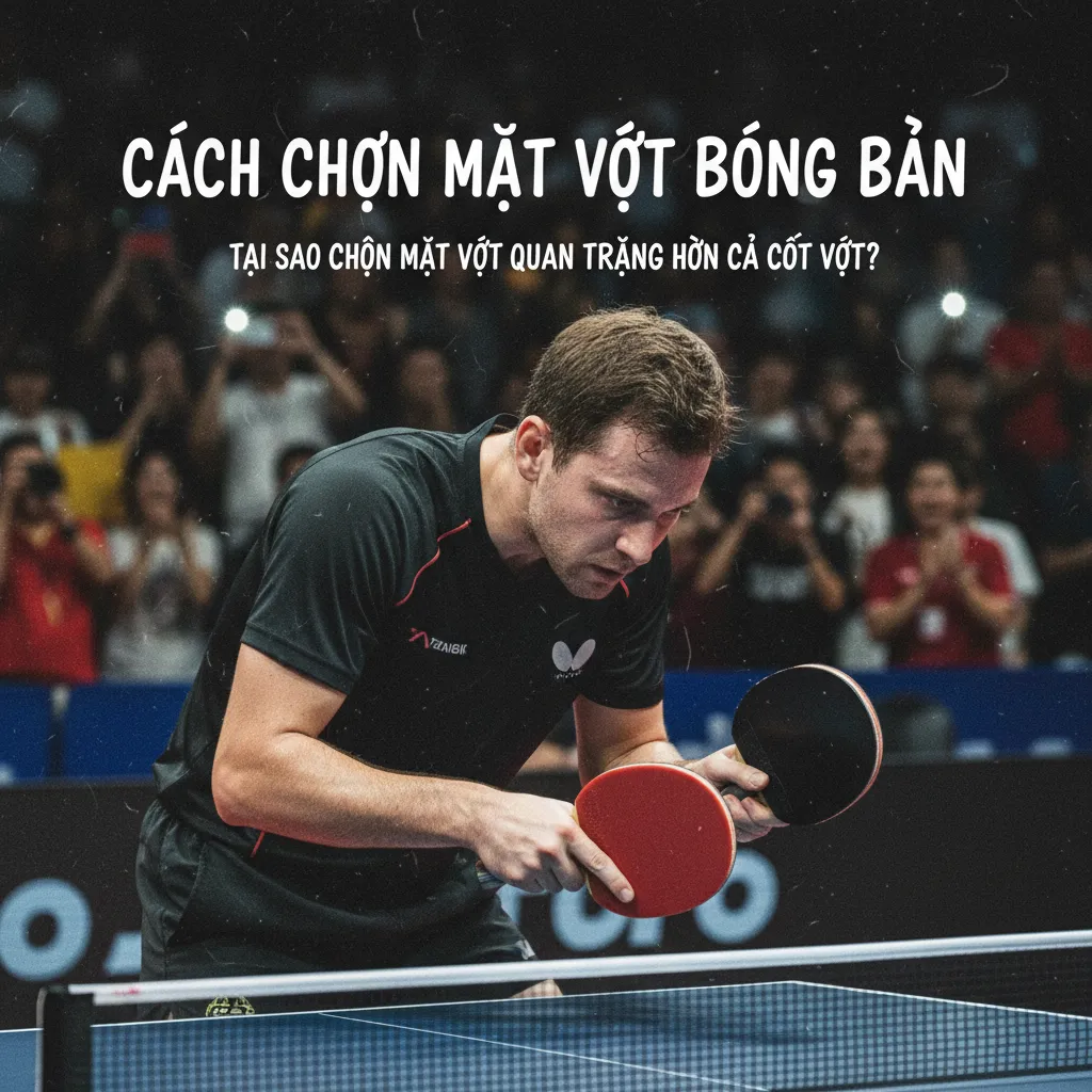 Tại sao chọn mặt vợt còn quan trọng hơn cả cốt vợt?