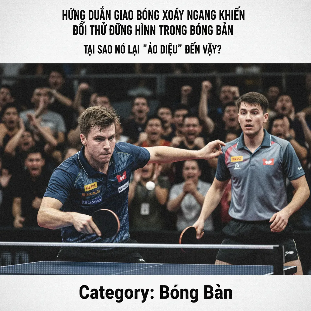 Phân tích cú giao bóng của các cao thủ bóng bàn thế giới