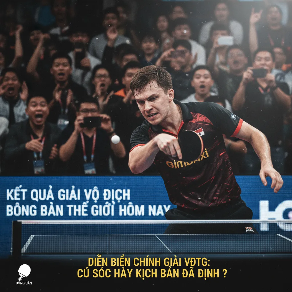 Huyền thoại Ma Long trong trận chung kết với Liang Jingkun