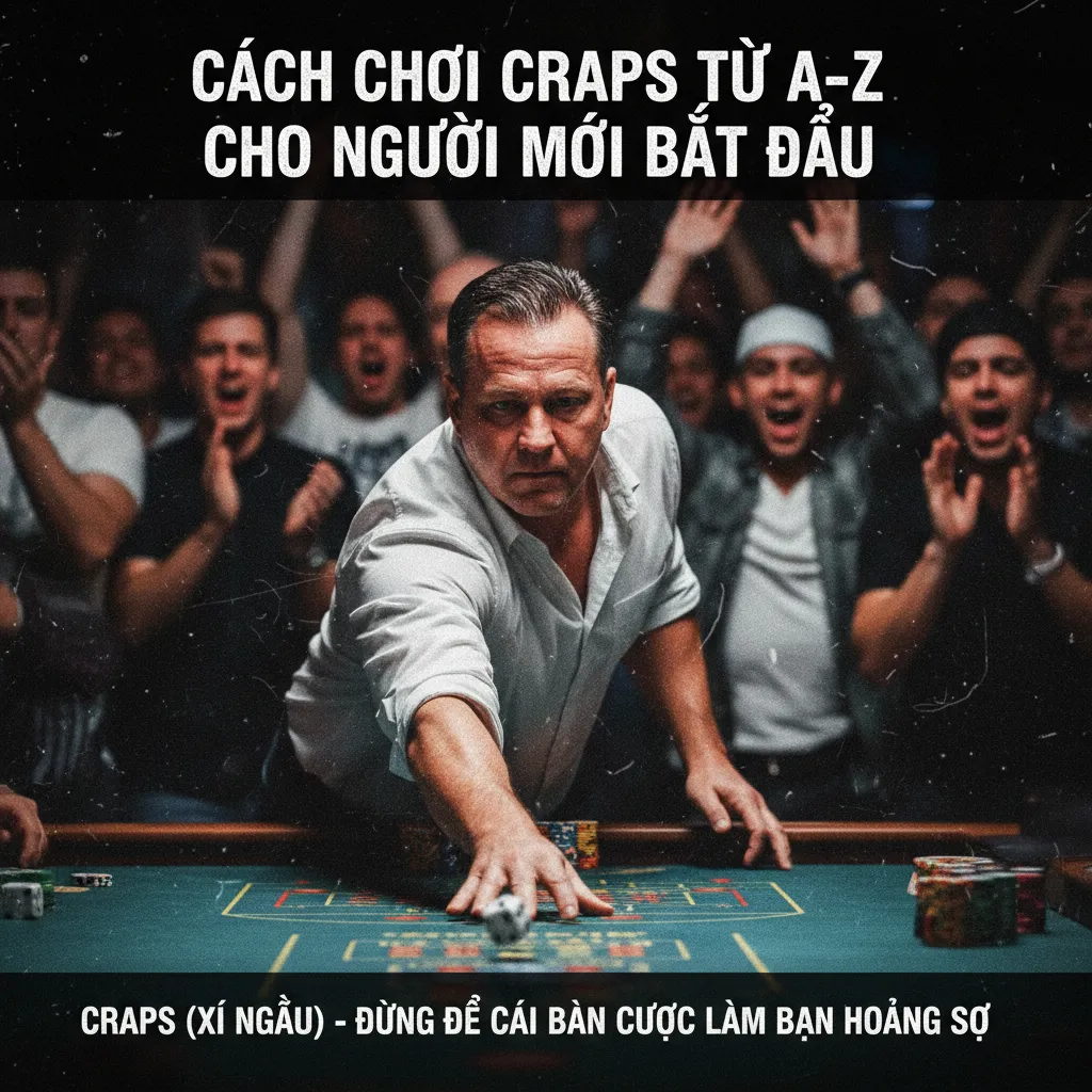 Craps (Xí Ngầu) - Đừng để cái bàn cược làm bạn hoảng sợ