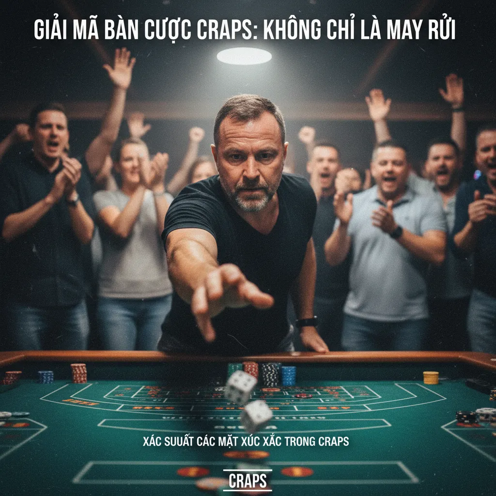 Giải mã bàn cược Craps: Không chỉ là may rủi