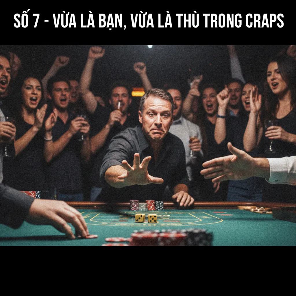Các tổ hợp xúc xắc tạo ra số 7 trong Craps